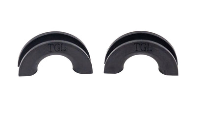 TGL D-Ring Shackle Protectors, Black for 3/4 inch Shackles, 2-Pack